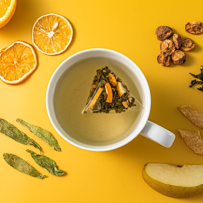 [Energetic] Orange Baozhong Tea Value Pack - 10 pieces/bag_Low Caffeine Healthy Tea - ชา - วัสดุอื่นๆ สีส้ม