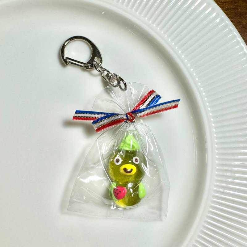 Kappa Jelly Keychain - ที่ห้อยกุญแจ - เรซิน สีเขียว