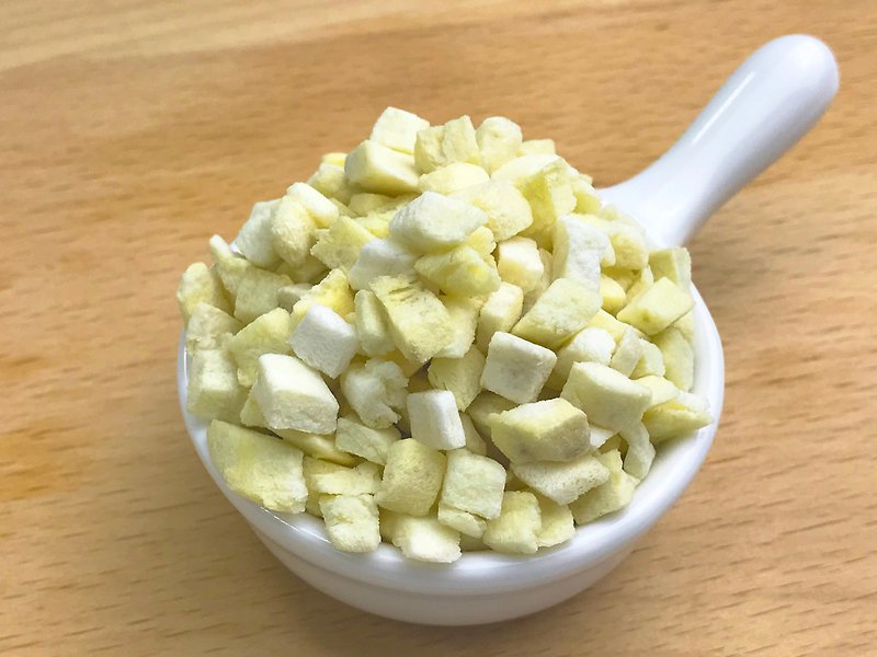 【搭嘴好食】即食沖泡乾燥黃地瓜丁 - 其他 - 新鮮食材 白色