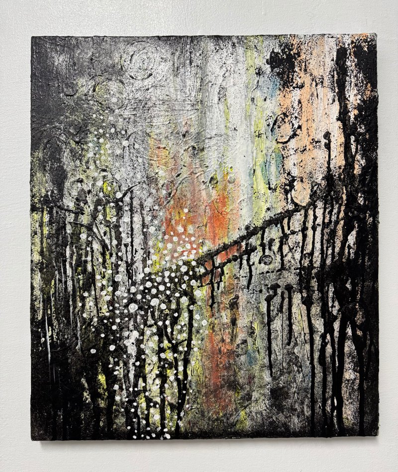 JH0010湖邊的美好時刻-手繪壓克力畫53x65cm - 擺飾/家飾品 - 其他材質 