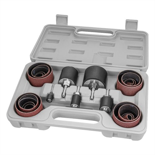 POWERTEC 【美國】POWERTEC 砂輪組 25件 打磨/研磨/木工工具/砂光/去毛邊
