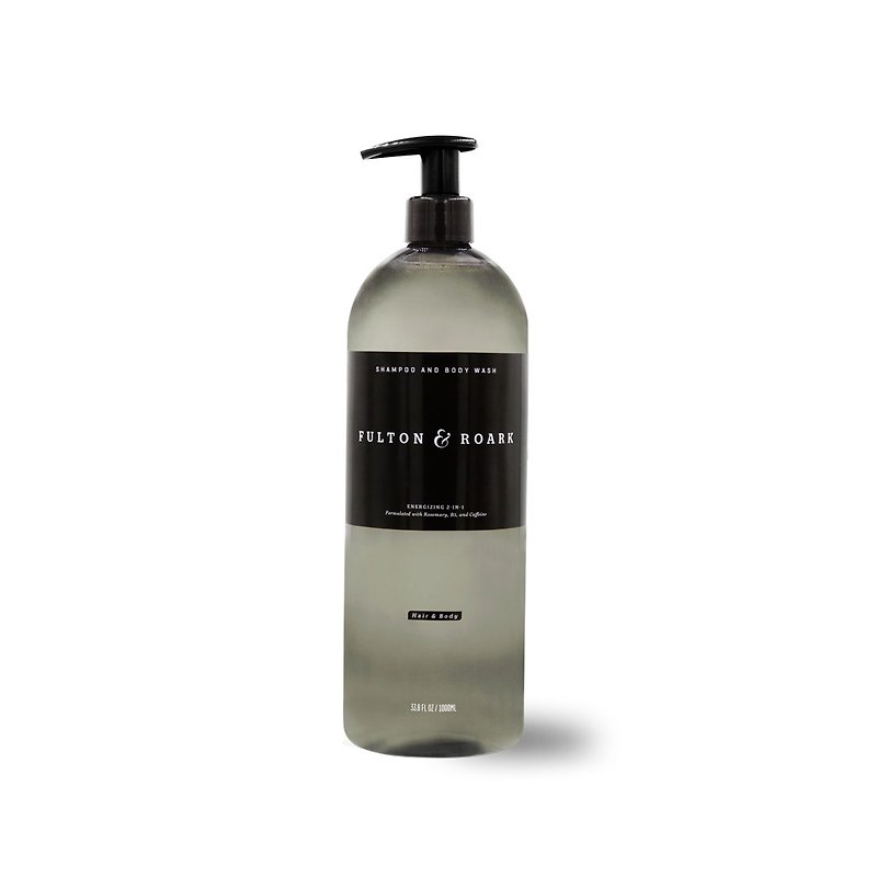 2-in-1 Shampoo & Body Wash - Fulton & Roark - Men's Skincare - Plants & Flowers 