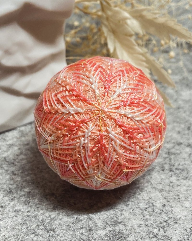 Temari - Charms - Thread Pink