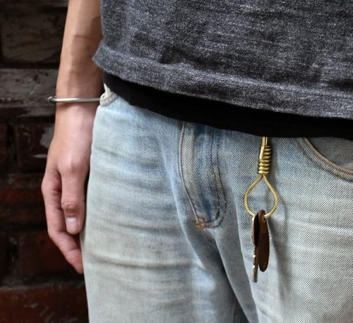 ジェフデッカー Hippodrome Studio Jeff Decker Roped Noose Brass Hanging