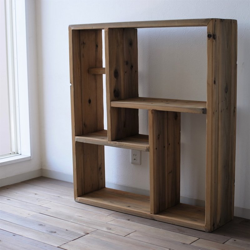 Random wood shelf 930*825*235 - 書架/書擋 - 木頭 卡其色