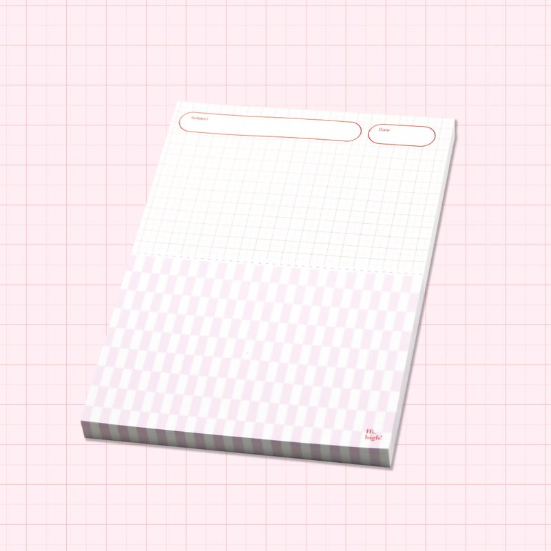 In Pink Memo Pad - กระดาษโน้ต - กระดาษ 