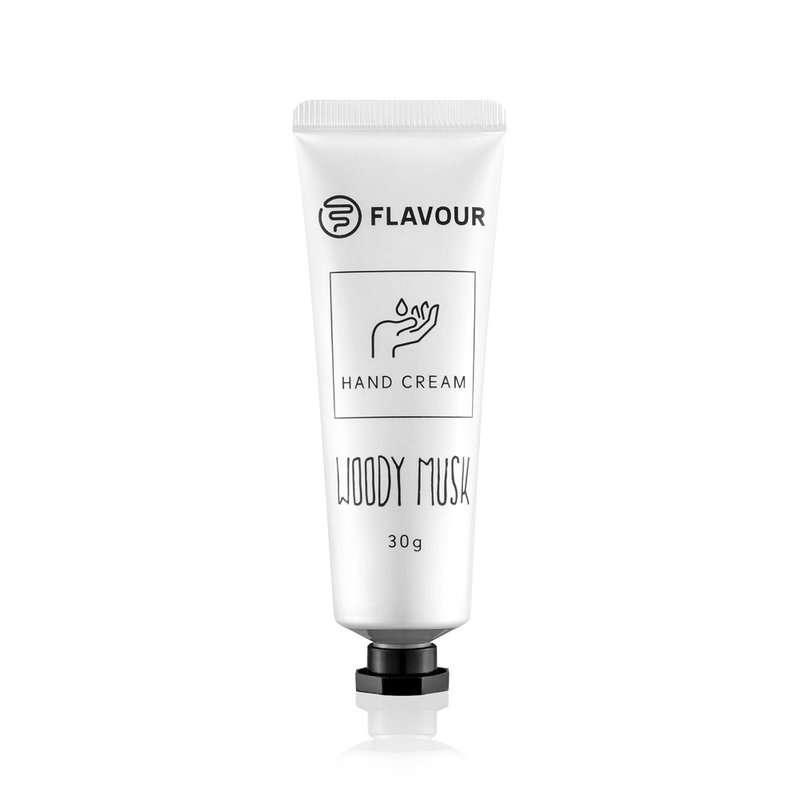 【FLAVOUR】Centella Asiatica Amino Acid Hand Cream Woody Musk Tune - บำรุงเล็บ - สารสกัดไม้ก๊อก 