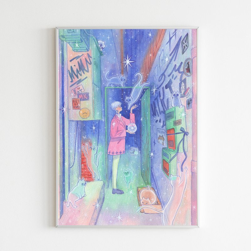 海報 (A3/A4) - 生命中的小靈魂 - 海報/掛畫/掛布 - 紙 多色