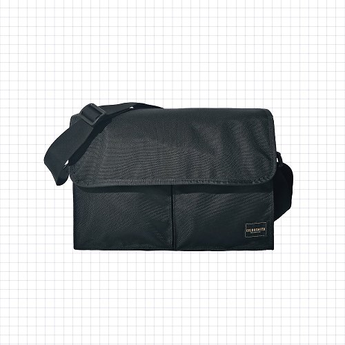 COLORSMITH 台灣原創品包包品牌 BJ2 雙口袋側背包 BJ2-1072-BK【 台灣原創品包包品牌】
