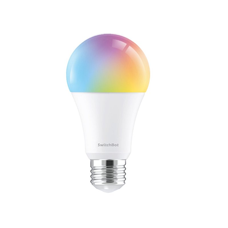 SwitchBot full-color smart bulb original authorized bluetooth connection wifi connection adjustable yellow light white - โคมไฟ - แก้ว 