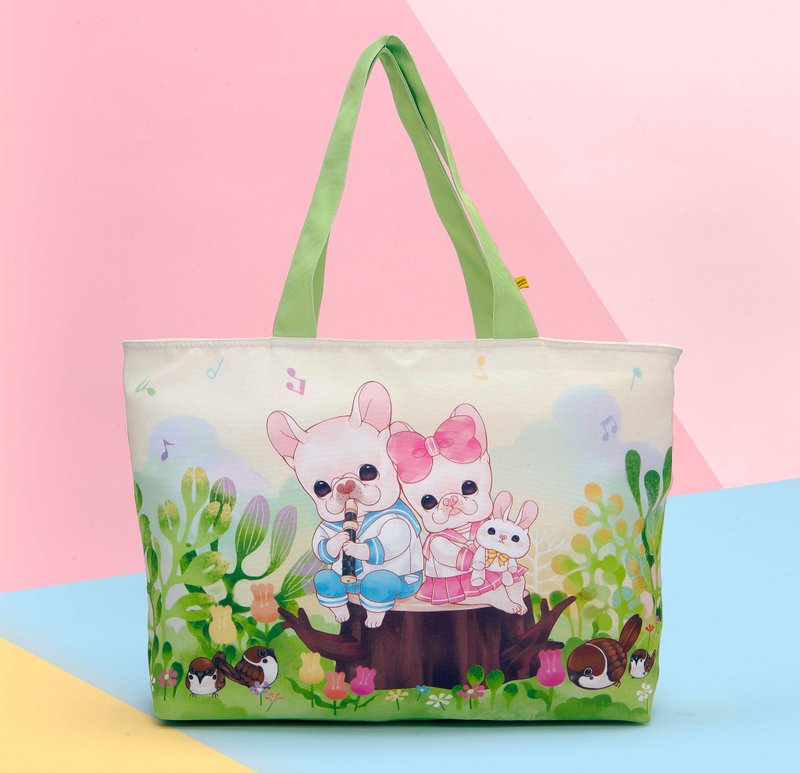 Song of Spring Environmental Limited Shopping Bag - กระเป๋าแมสเซนเจอร์ - เส้นใยสังเคราะห์ หลากหลายสี