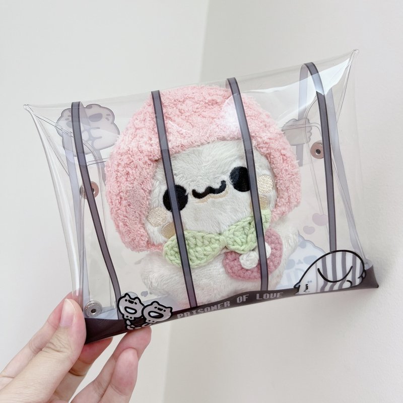 壞喵與毛喵 - 娃包/痛包/PVC萬用收納袋 - 化妝包/收納袋 - 塑膠 