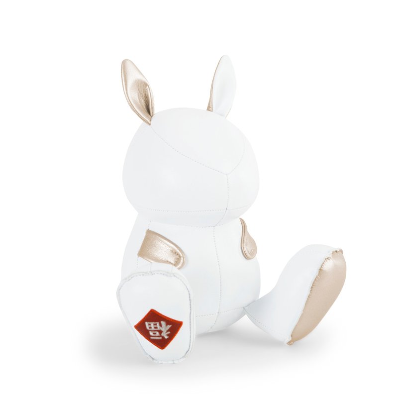 【書擋】福到兔 Rabbit Dafi 皮革擺飾 |開運招福 生肖禮 - 擺飾/家飾品 - 人造皮革 多色