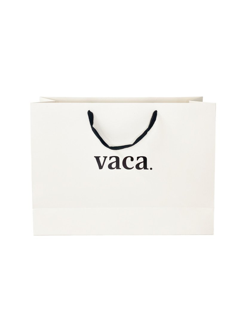 vaca. SHOPPING BAG - Other - Other Materials White