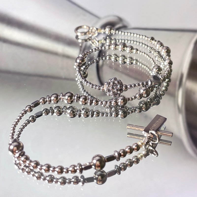Cocktail Collection - Jigger Glass Necklace - 項鍊 - 不鏽鋼 銀色