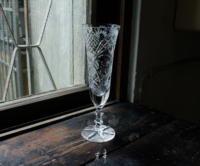 ガラス花瓶 3個 カットガラス フラワーベース ガラス花器 透明