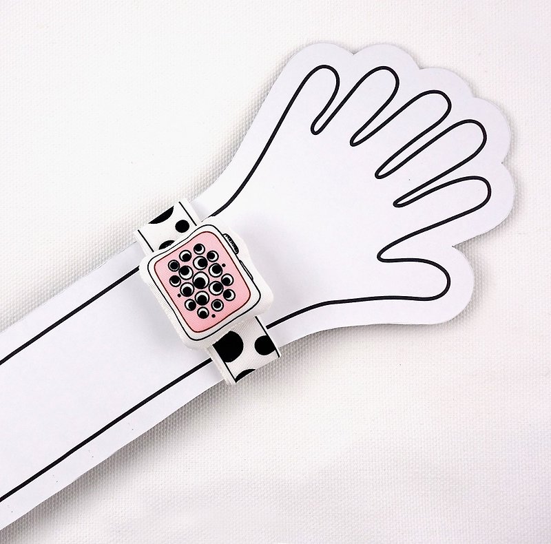 うさぎミントベイビー初めての布時計（A02D02） - キッズ家具 - コットン・麻 ピンク