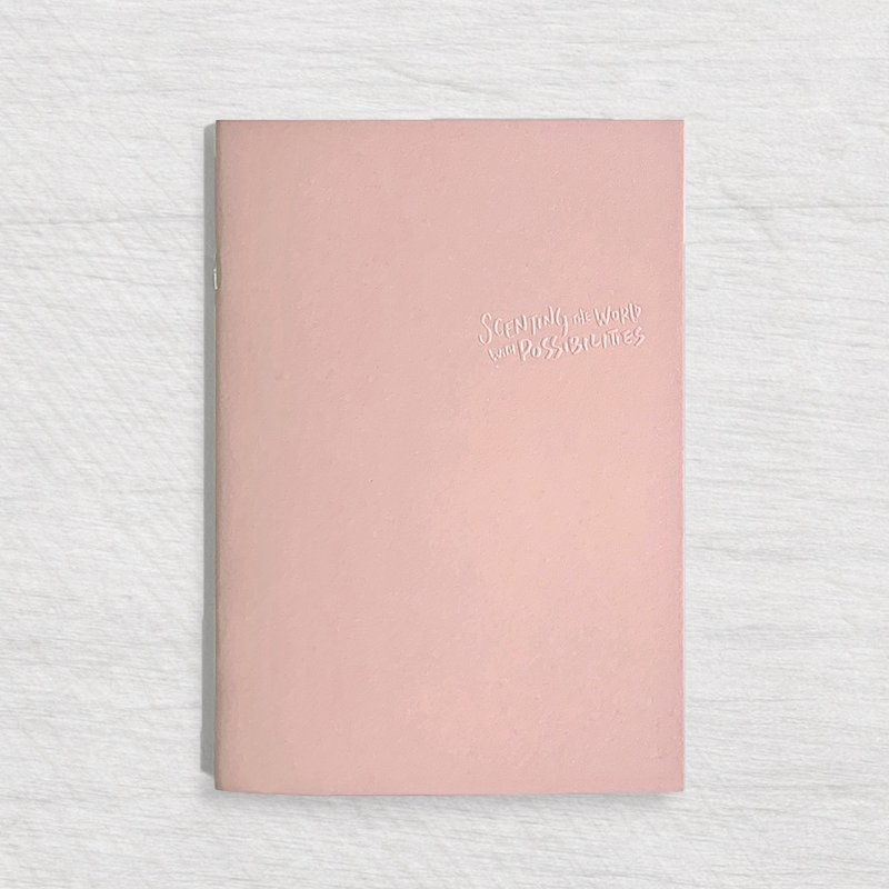 【Scented Notebook】A5-Blue Agava&Cacao Scent - Notebooks & Journals - Paper Pink