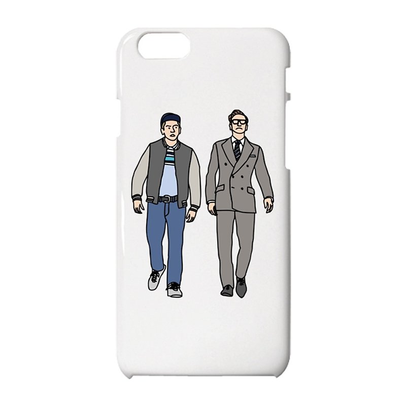 Harry&Eggsy iPhone case - เคส/ซองมือถือ - พลาสติก ขาว