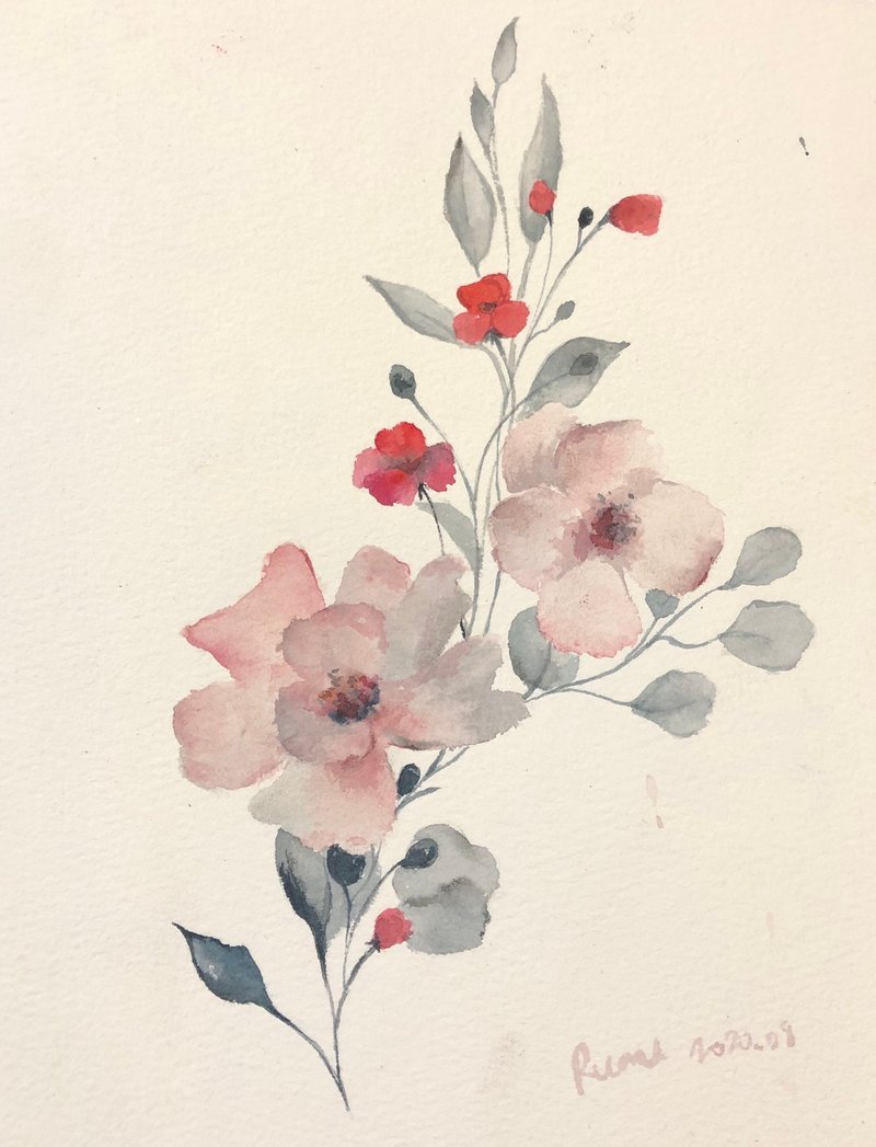 Healing Light Watercolor Experience 2/Beginners only/Reservations available from Tuesday to Sunday [Group of one person] - Illustration, Painting & Calligraphy - Paper 