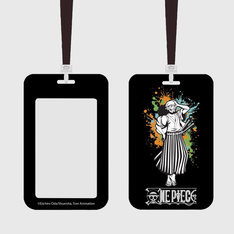 【ONE PIECE】One Piece officially authorized peripheral products lanyard card holder - ID & Badge Holders - Other Materials Multicolor