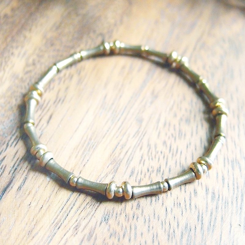 ♦ ViiArt ♦ ♦ junction Bronze bracelet - Bracelets - Other Metals Gold