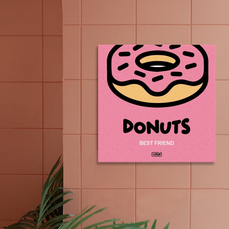 [Frameless Picture] Donuts | Home life, paintings, birthday gifts, decoration - โปสเตอร์ - กระดาษ 