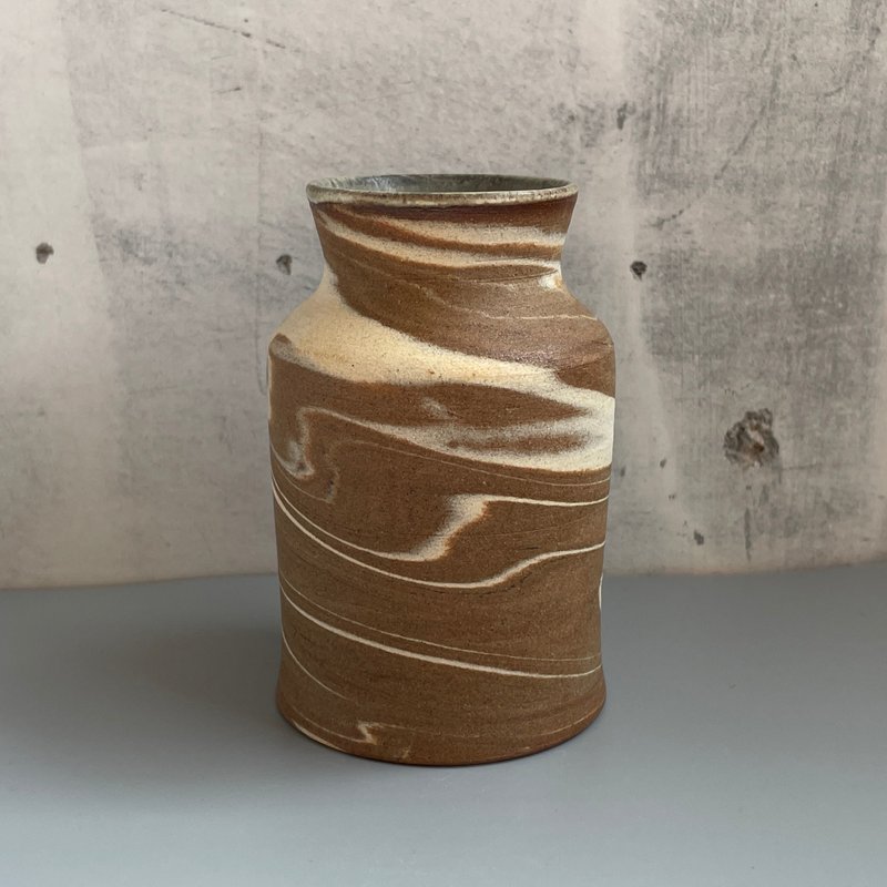 @studio_florero Neriage Florero | Vase - Pottery & Ceramics - Pottery Brown