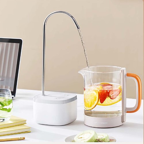 SCISHARE心想 【免運】裝水電動抽水器礦泉水自動小型家用取水器 SCISHARE/心想