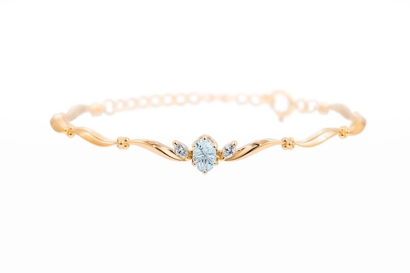 Dawn-Wave Bracelet - สร้อยข้อมือ - เครื่องประดับ สีทอง