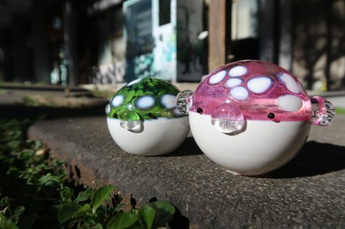 ガラスのフグ フグ グッズ 魚 ガラス細工 ミニチュア コレクション インテリア