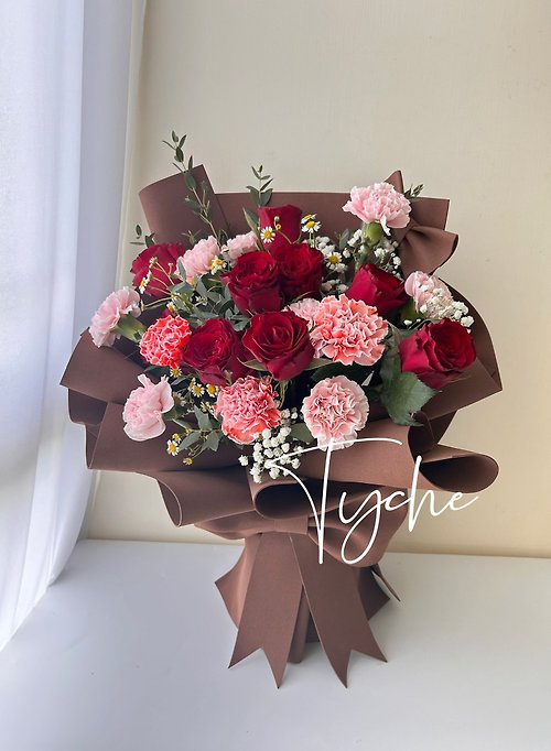 TYCHE 【客製化】韓式鮮花花束 母親節花束