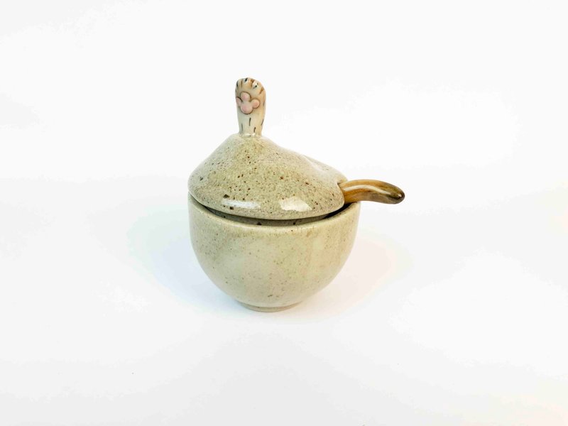 Vilan by Familyclay Sugar Bowl with Lid VSO05 - ขวดใส่เครื่องปรุง - ดินเผา หลากหลายสี