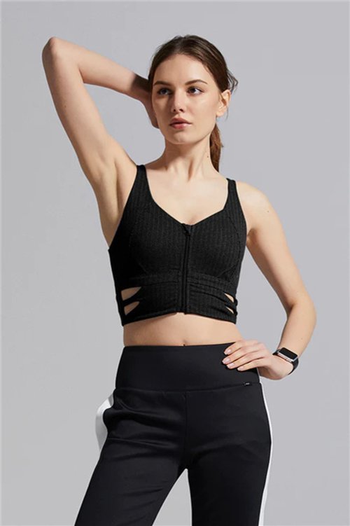 Titika Zaida Sports Bra Tank - Black