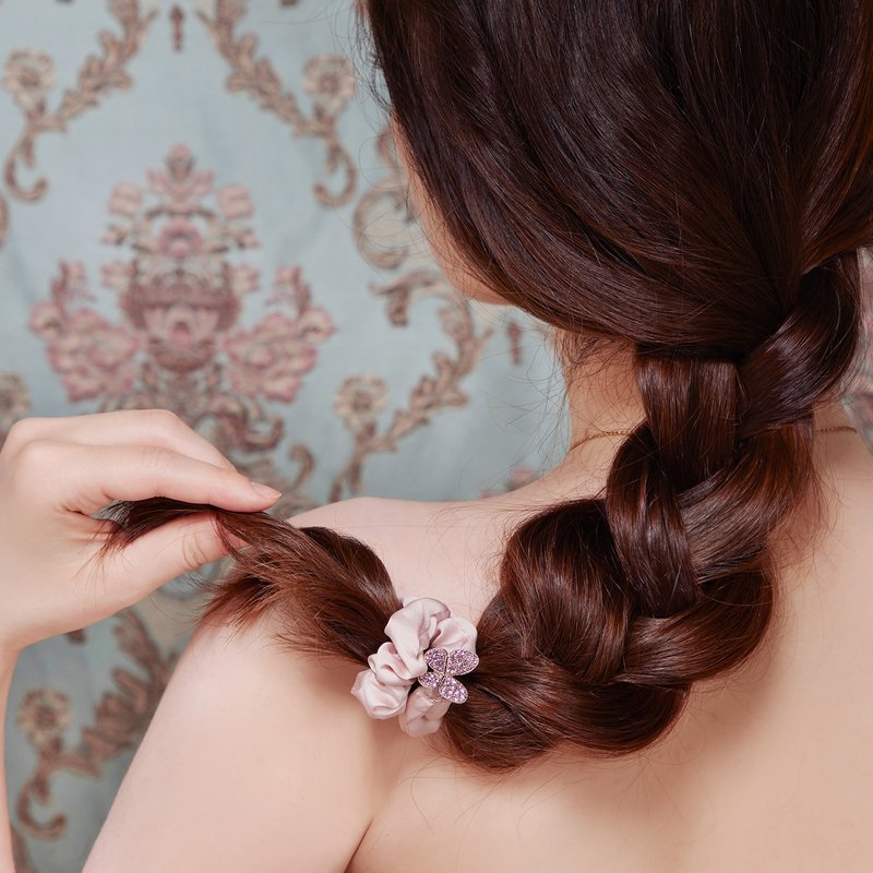 Croce 髮束 - 髮夾/髮圈 - 其他材質 藍色