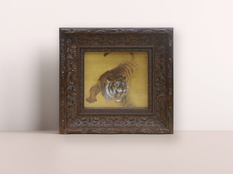 New Year Picture Collection-Tiger | Handmade Painting/Customized Painting - Posters - Paper 