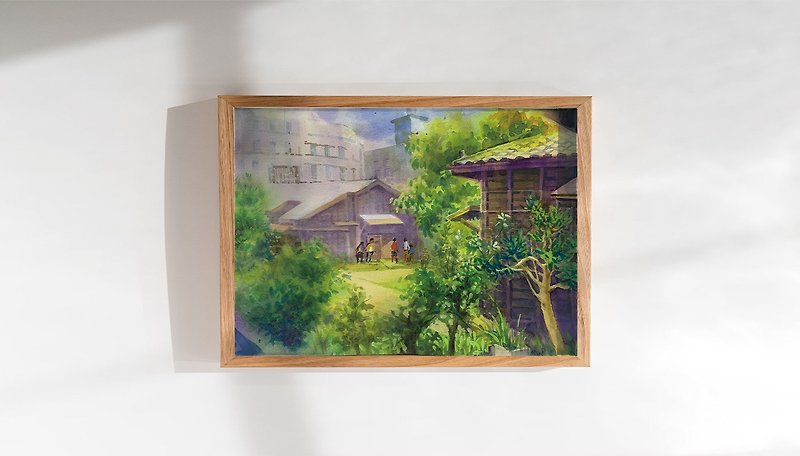 【Watercolor】Xiao Rusong Art Museum - Posters - Paper 