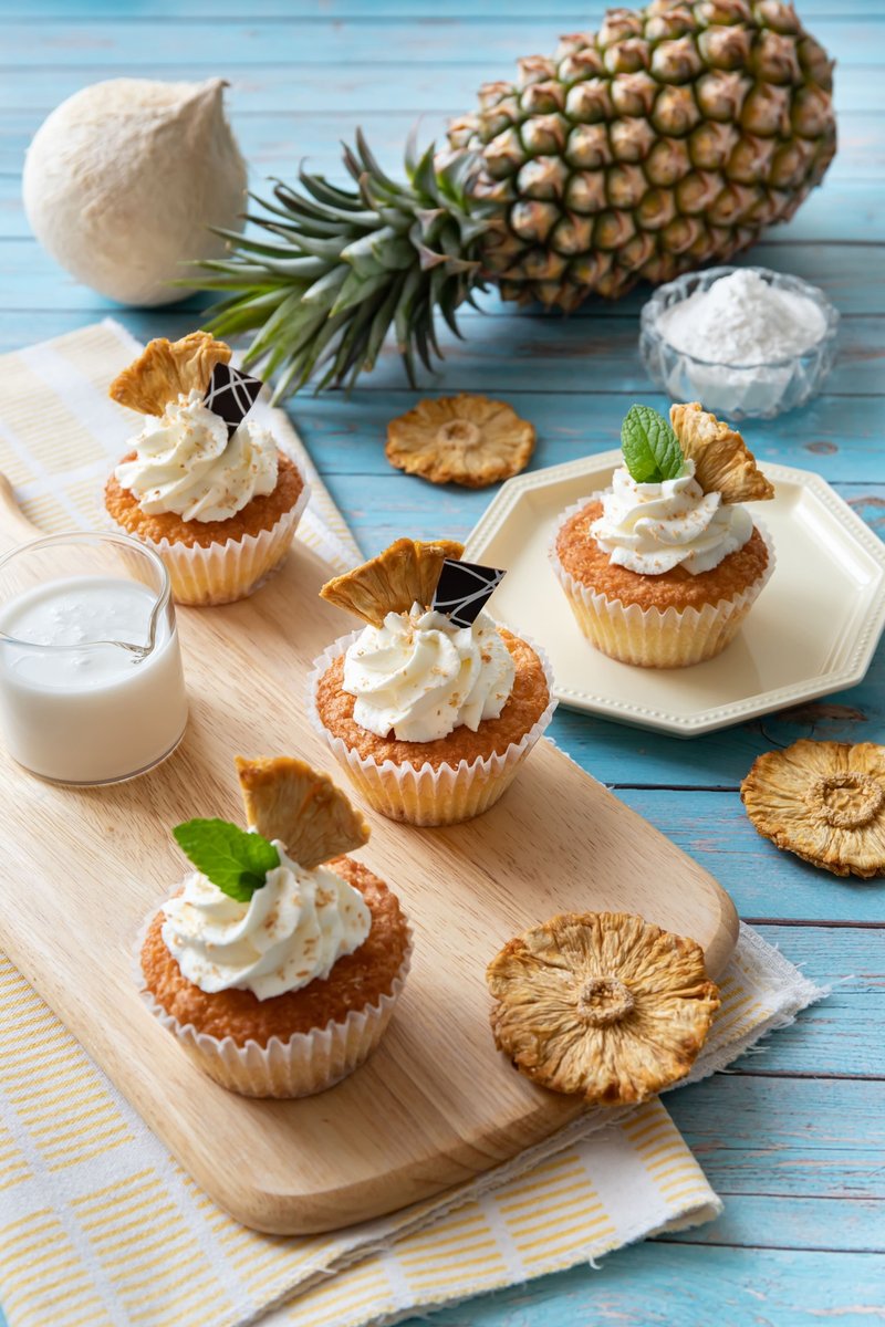 Experience Class-Pineapple Colada Cup Cake Baking Course [Nangang Classroom] - อาหาร/วัตถุดิบ - วัสดุอื่นๆ 