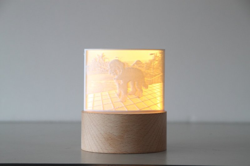 【Geway】3D列印_動物夜燈_客製禮品_情人節_結婚_交換禮物 - 燈具/燈飾 - 塑膠 白色