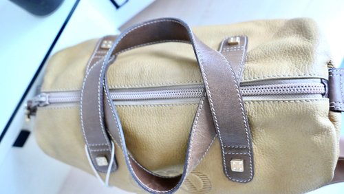 Friendly Sale - Rare Vintage Loewe Napa Calf Leather Boston Bag