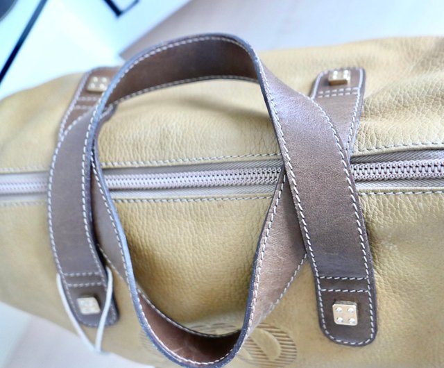 Friendly Sale - Rare Vintage Loewe Napa Calf Leather Boston Bag