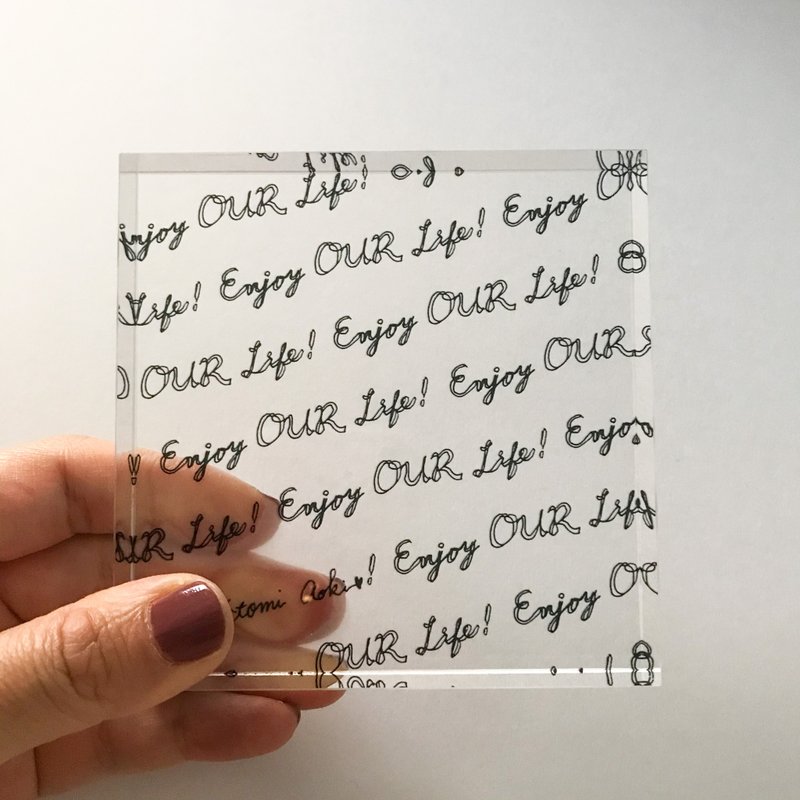アクリルブロック NI - 擺飾/家飾品 - 壓克力 多色