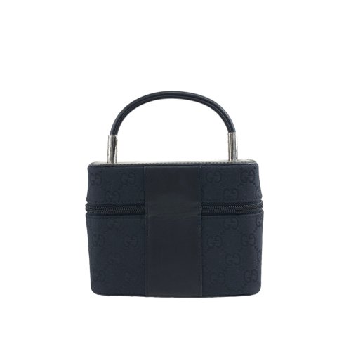 GUCCI グッチ ハンドバッグ バニティ GG キャンバス 日本直送 名牌中古包 】GUCCI グッチ GG柄 キャンバス バニティ