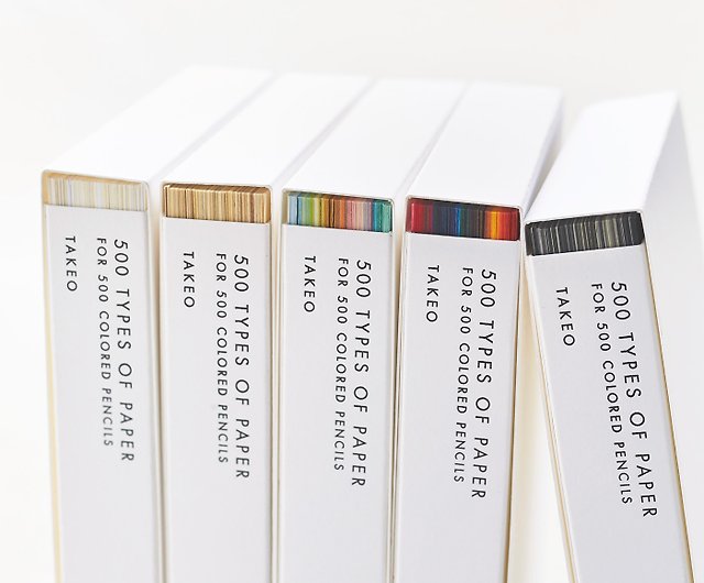 500色鉛筆TOKYO SEEDS 系列500種顏色紙- 設計館FELISSIMO (授權販售