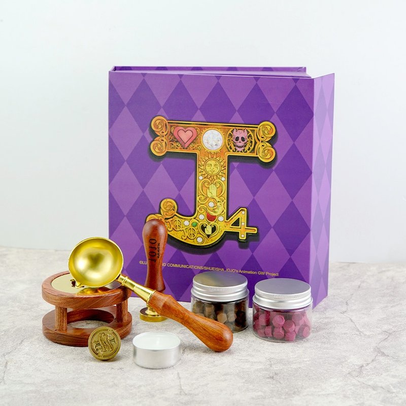 JoJo's Bizarre Adventure- Wax Seal Hardcover Set-JOJO_II - Fragrances - Other Metals Silver