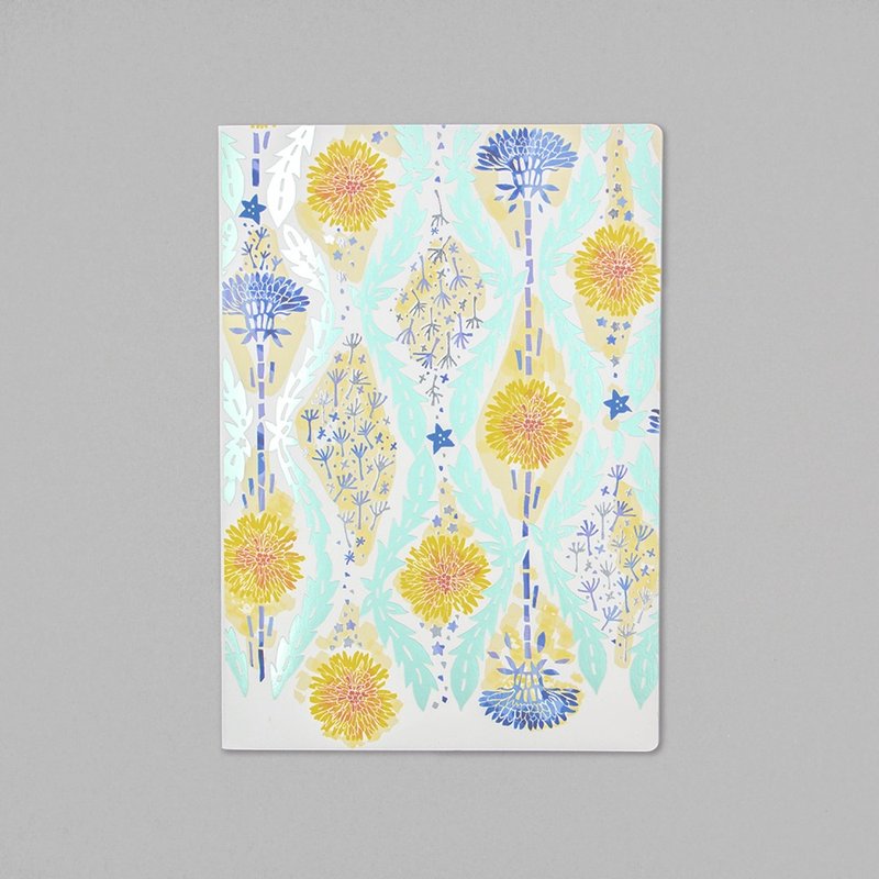 misuzu uta A5 無印筆記本 星星與蒲公英 - 筆記本/手帳 - 紙 多色