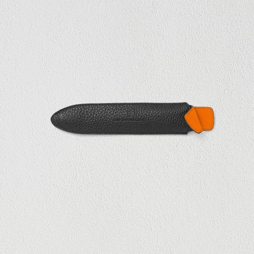 文聚 【Graf von Faber-Castell】頂級真皮 單筆筆套-黑(原廠正貨)