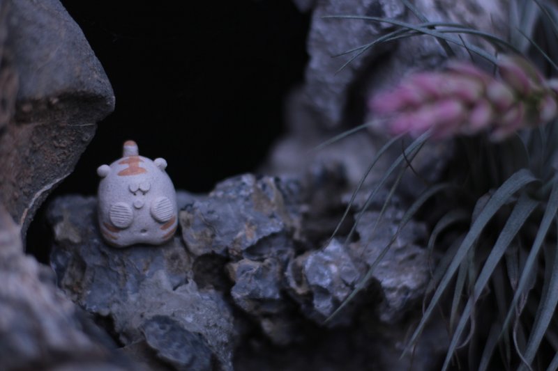小老虎 - 擺飾/家飾品 - 陶 咖啡色