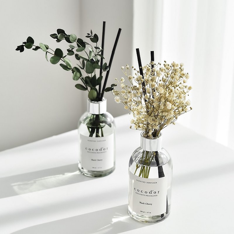 【Set Discount】 cocodor-White Label Diffuser 200ml - Fragrances - Glass White