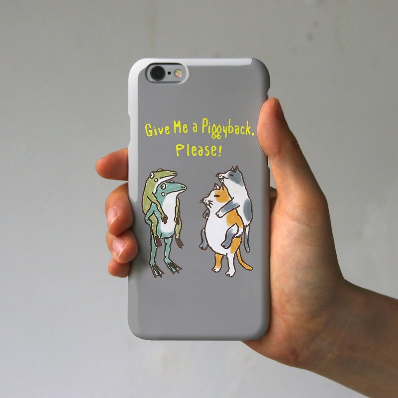 iPhone case Puppet Playing ~ Gray - Phone Cases - Paper Gray